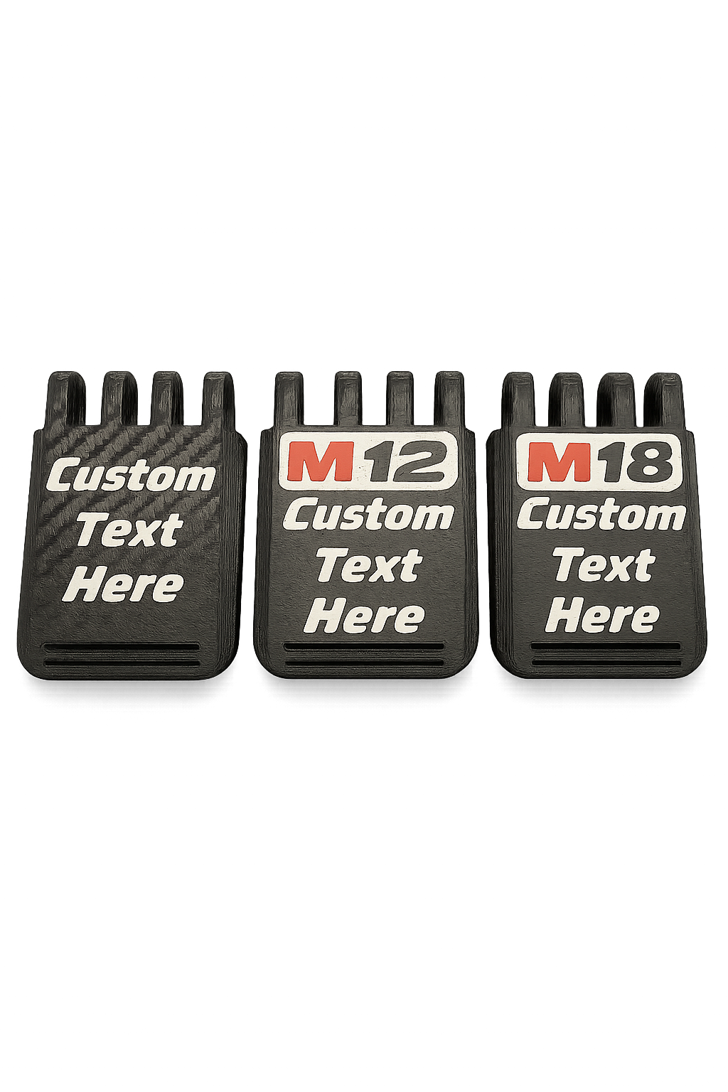 Milwaukee Packout Replacement Latches – M12 / M18 / Blank || w/ Custom Text