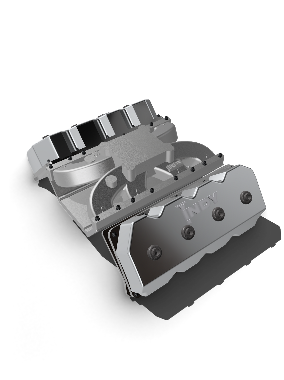 (MCSDesign) Hemi INDY Single Carb Intake & Valve Covers – Resin Accessory Set (1/24 & 1/25 Scale)