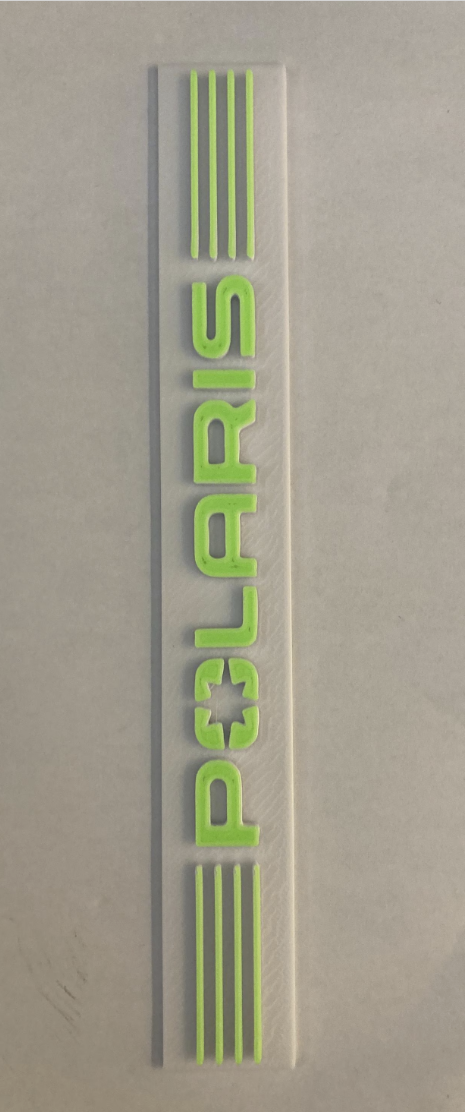 (PrintThat!) Polaris Lettering Inserts for bumper caps