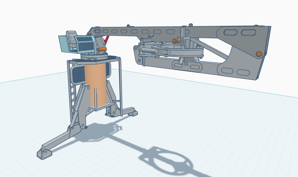 (OLDWANDERER) VL Log Loader – 1/24 Scale with Log Bunks