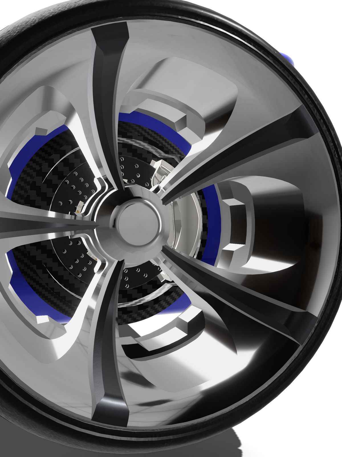 (MCSDesign) RODSTER Staggered Wheels & Tires – Set of 4, 1/24 & 1/25 Scale Resin Set