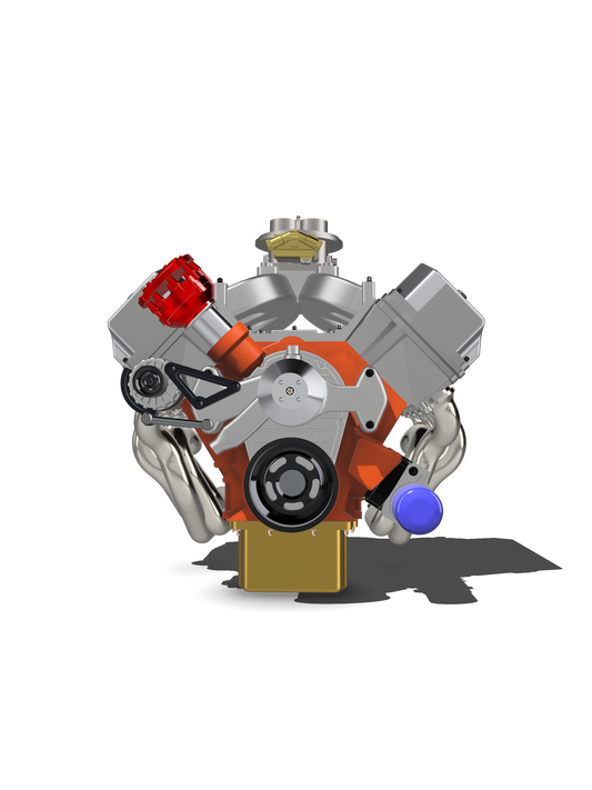 (MCS DESIGN) Hemi Street Engine – Indy Single Carb Top End – Resin Print