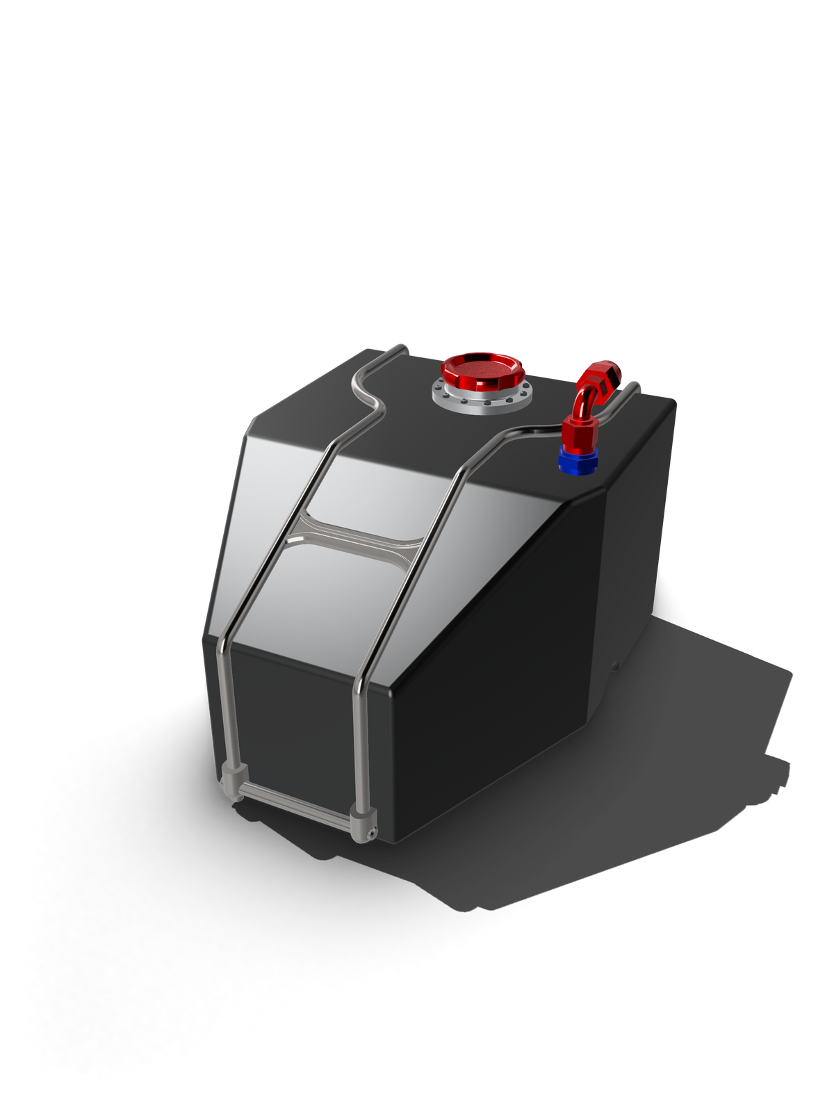 (MCSDesign) Pro Mod Fuel Cell with Fittings & Mounts – 1:24 / 1:25 Scale Resin 3D Print