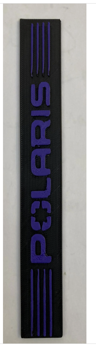 (PrintThat!) Lettering Inserts for Polaris Bumper caps