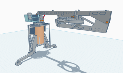 (OLDWANDERER) VL Log Loader – 1/24 Scale with Log Bunks
