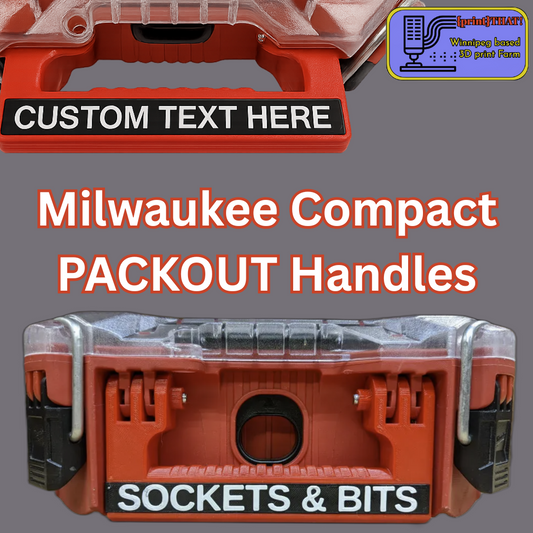 Milwaukee Compact Packout Handles - 3D Printed Accessory
