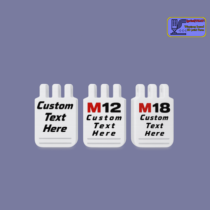 Milwaukee Packout Replacement Latches – M12 / M18 / Blank || w/ Custom Text