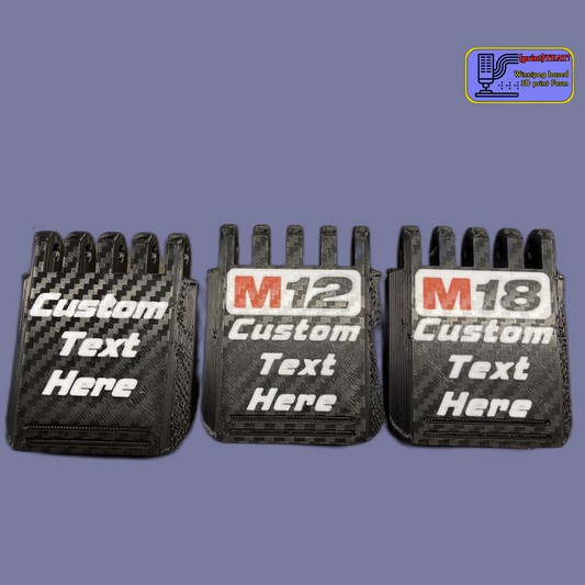 Milwaukee Packout Replacement Latches – M12 / M18 / Blank || w/ Custom Text