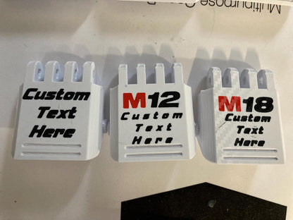 Milwaukee Packout Replacement Latches – M12 / M18 / Blank || w/ Custom Text
