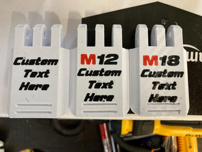 Milwaukee Packout Replacement Latches – M12 / M18 / Blank || w/ Custom Text