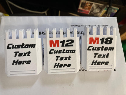 Milwaukee Packout Replacement Latches – M12 / M18 / Blank || w/ Custom Text
